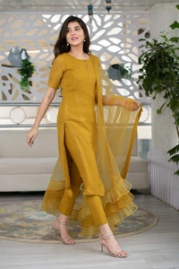 Kurta Set - XL, Yellow
