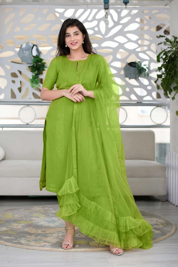 Kurta Set - XL, Yellow