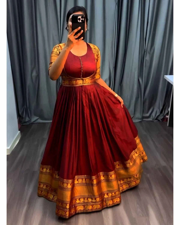 Gown With Coat - 2XL, Golden