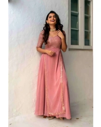 Sequance Embroidered Gown - S