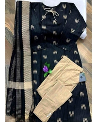 Daily Wear Kurta set - L, Black
