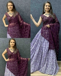 Trendy Lehenga - 3XL, Green (1)