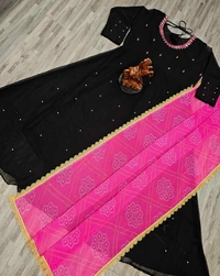 Star Pretty Look Kurti Dupatta Set - S, Green