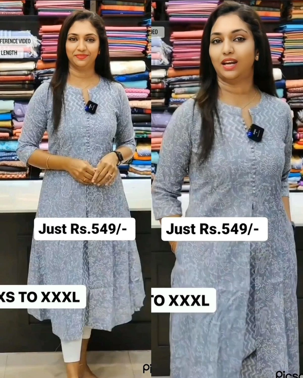 Attractive Cotton Kurti for Women - M