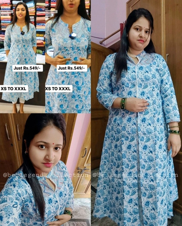 Attractive Cotton Kurti for Women - S