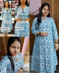 Attractive Cotton Kurti for Women - XL