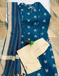 Daily Wear Kurta set - 3XL, Blue