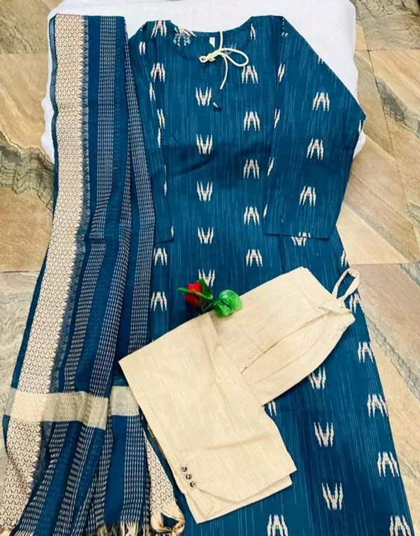 Daily Wear Kurta set - 3XL, Blue