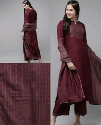 Daily wear Women Kurta sets with dupatta - XL, Green
