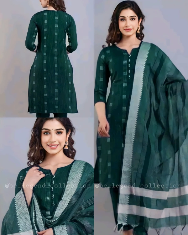 Khadi cotton daily wear kurta sets - Navy Blue, M
