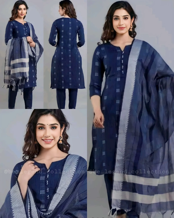 Khadi cotton daily wear kurta sets - Maroon, 3XL