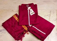 Khadi cotton daily wear kurta sets - M