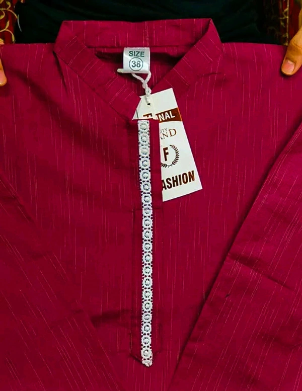 Khadi cotton daily wear kurta sets - 2XL