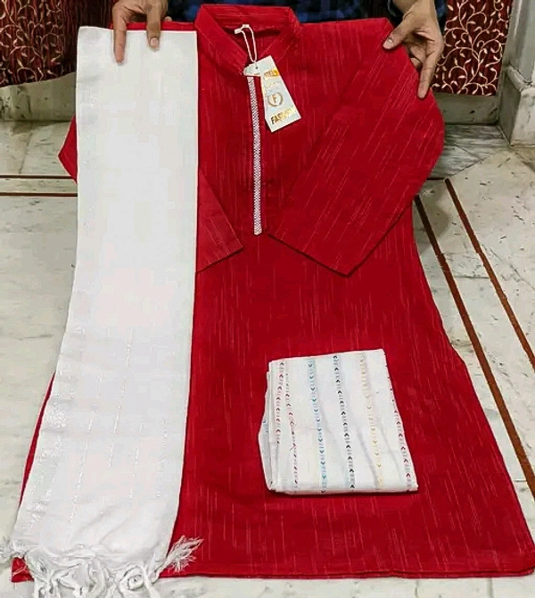 Khadi cotton daily wear kurta sets - XL