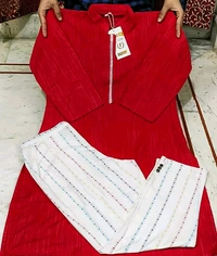 Khadi cotton daily wear kurta sets - XL