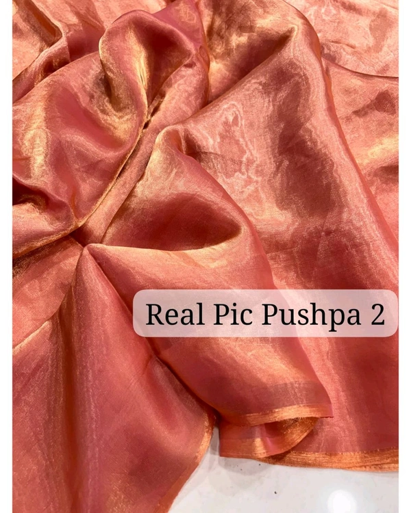 Pushpa 2 Rashmika mam Inspired Saree - Free Size