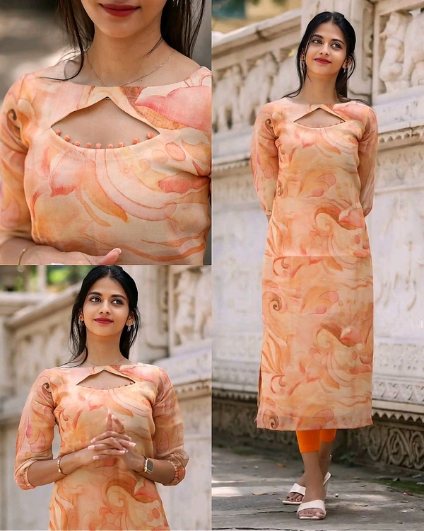 Women Casual Kurti  - L