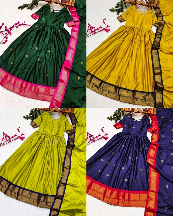 Black Paithani Silk - XS, Black