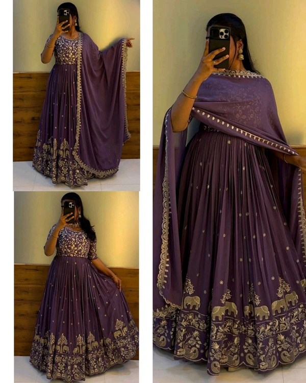Launching New Festival Gown - Wisteria, M