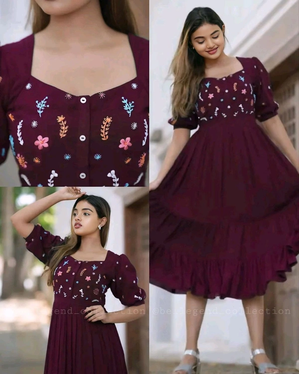 Pretty Gown - Navy Blue, S