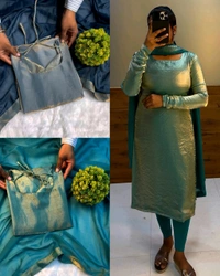 Trending space silk Kurtis 😍 - Maroon, S