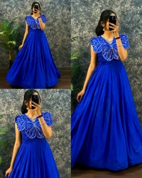NEW LAUNCHING BUTTERFLY 🦋  MOM DAUGHTER Combo ( SEPERATE order) - Pigment Indigo, S