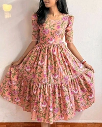 Summer Wear Trending Hakuba Maxi Dress - Classic Rose, S