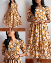 Summer Wear Trending Hakuba Maxi Dress - Papaya Whip, S
