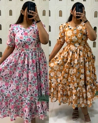 Summer Wear Trending Hakuba Maxi Dress - Papaya Whip, S