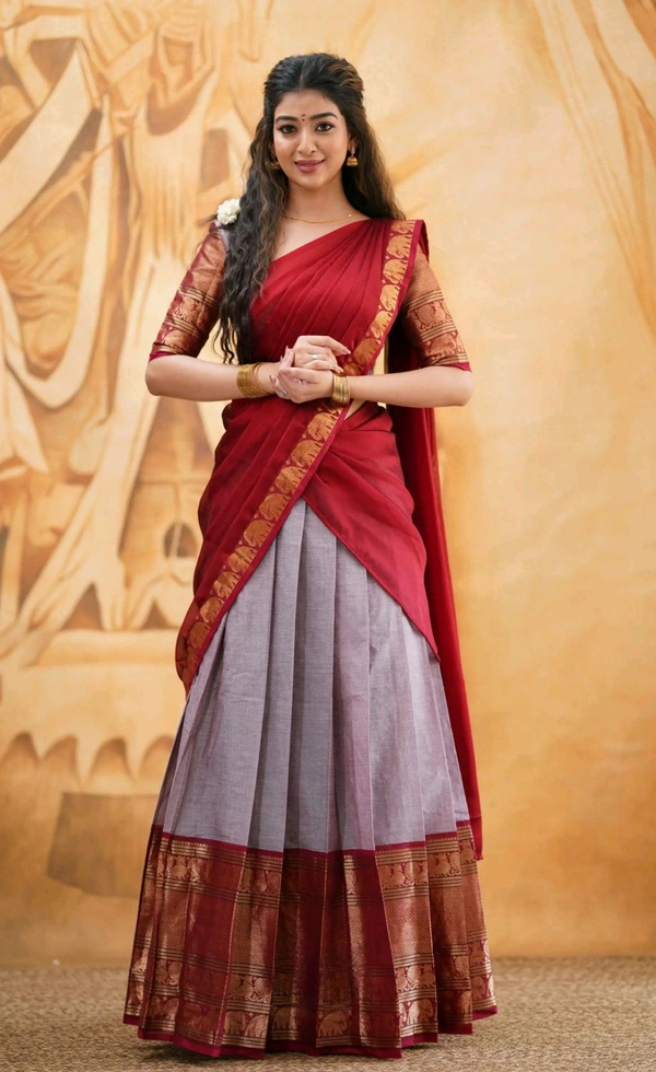 South Indian Traditional Half Saree