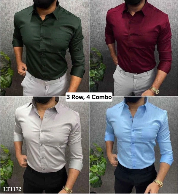 4 Piece shirt Combo - M, 6th Row combo