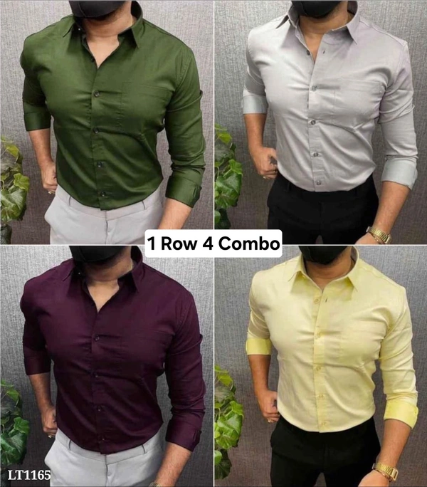 4 Piece shirt Combo - XL, 6th Row combo