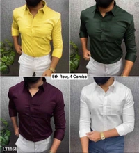 4 Piece shirt Combo - 1 Row Combo, XL