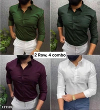 4 Piece shirt Combo - 4th Row Combo, L