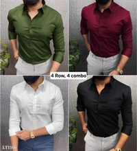 4 Piece shirt Combo - 5th Row Combo, XL
