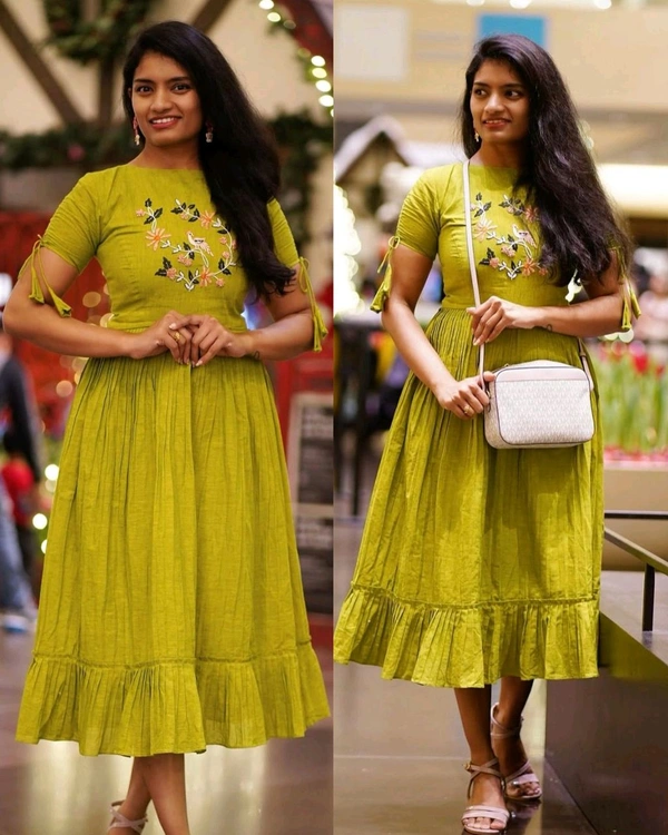 Stylish wear Latest Frocks 
 - S