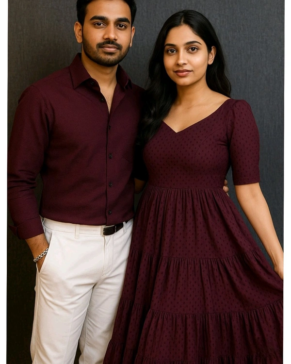 Classy Couple Combo - ORDER SEPARTE - Pink Women, S