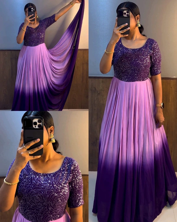 Purple Gown - XL