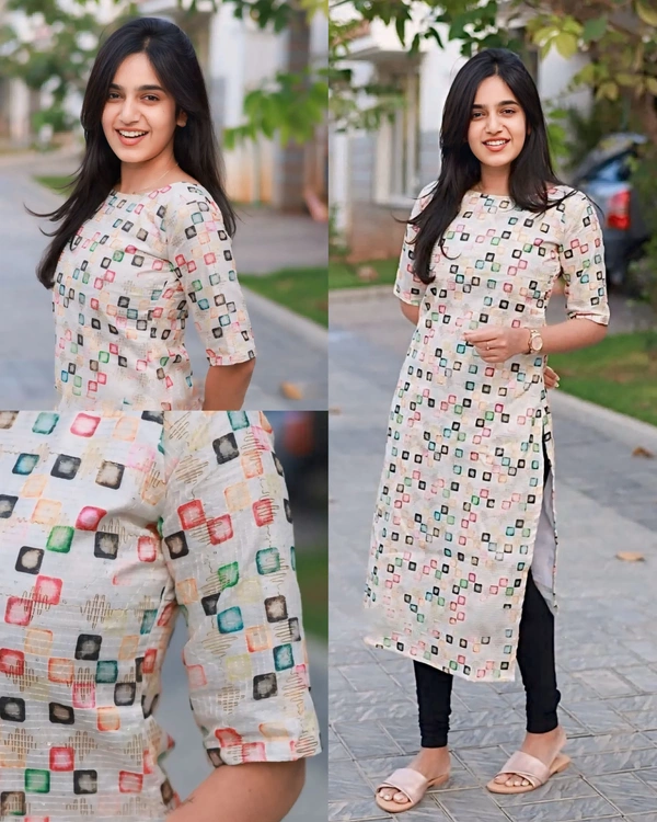 stylish at summer Season for rich wardrobe (Only Kurti) - XL