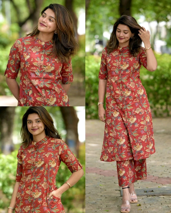 Launching exclusive Daily college & office wear Co-ord Set outfit relaxed & comfort fit 
 - Teal, S