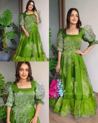 Attractive Gown for Women - Rose, XL