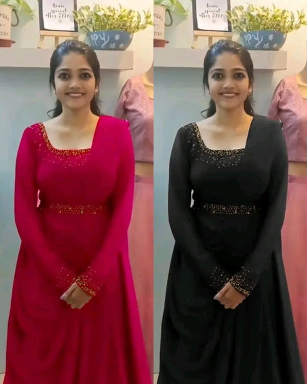 New Party Designer Wear - Puple, M