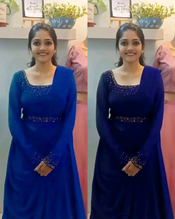 New Party Designer Wear - Puple, M