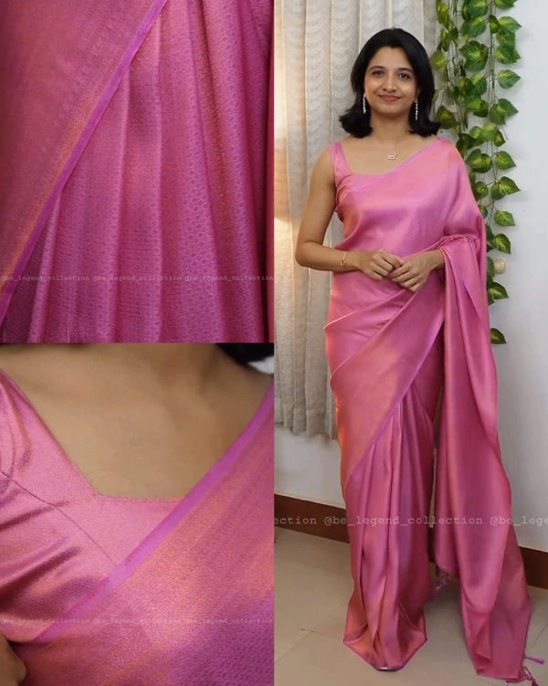 Trendy Premium Saree - Green, Free Size