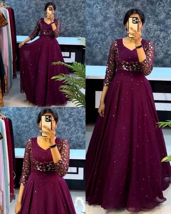 NEW LAUNCHING COATWITHGOWN - M