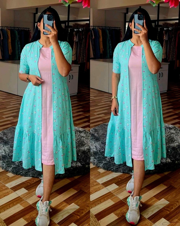 Perfect Dayout Outfit - Sky Blue, L