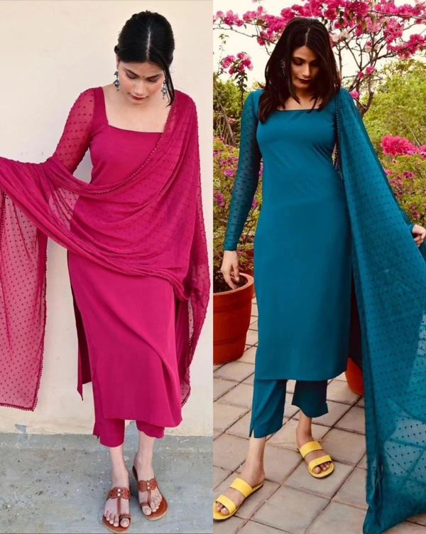 Beautiful Women Kurta Sets - Pink, S