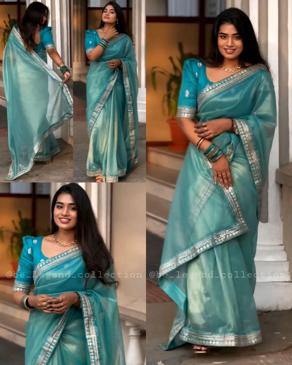 One More Super Hit Soft Tissue Silk Saree Design Launch - Free Size, Sinbad