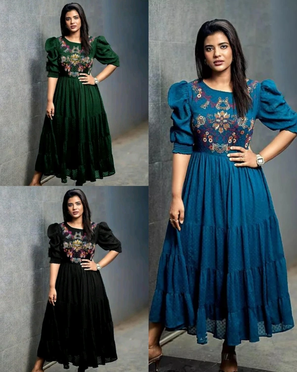 Celebrity Gown - Black, XL