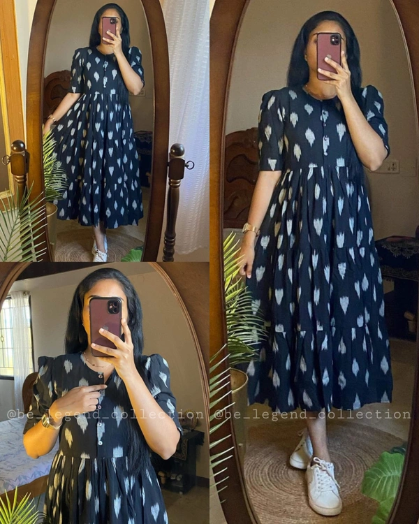 Summer Beautiful Full Flair Gown - L